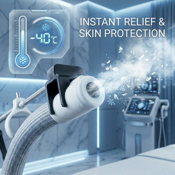 Professional Skin Cooling System - CoolWave BSC9 Advanced -40°C Cryo-Therapy for Aesthetic Procedures
