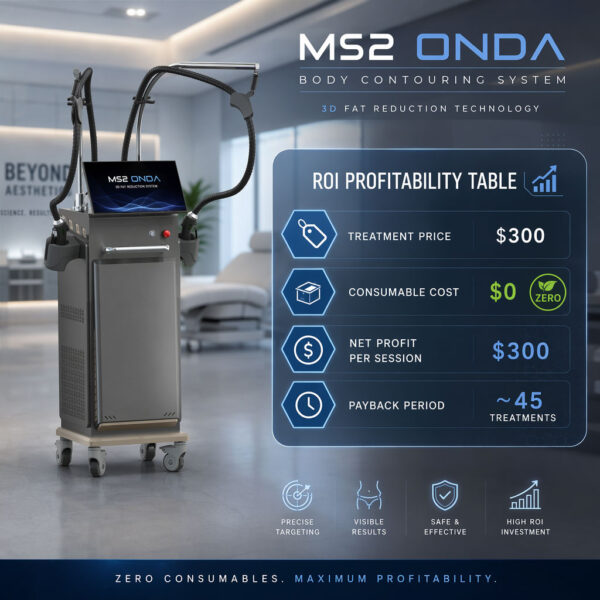 Professional Onda Microwave Body Sculpting Machine - Targeted Fat Reduction & Skin Tightening System